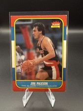 1986-87 Fleer - Jim Paxson #85