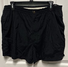 Le Coq Sportif Black Medium Mens Tennis Shorts Athletic Breathable Lightweight