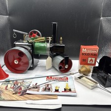 Mamod SR1A Steam Roller Live Steam Engine New in Box Made in England Vintage