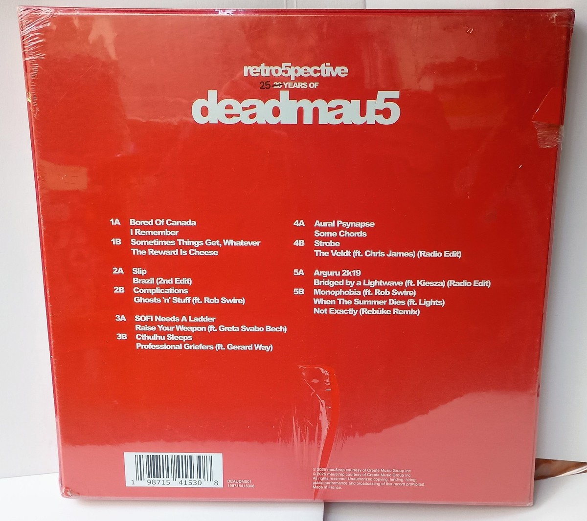 Deadmau5 Retro5pective 5 Coloured Vinyl Box Set . Sealed New. | eBay