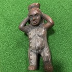 Rare Myan Pottery Male Carrying Water Pot 12 in Tall — photo 1