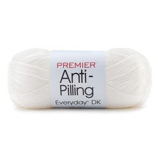 Premier Yarns Anti-Pilling Everyday DK Solids Yarn-White - 3 Pack