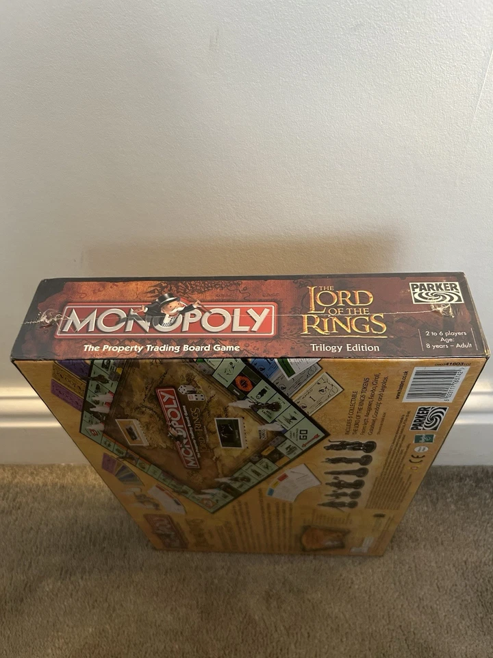 Monopoly The Lord Of The Rings Trilogy Edition Rare New & Sealed - Image 4 of 4