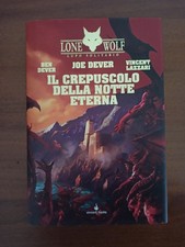 LUPO SOLITARIO 31 IL CREPUSCOLO DELLA NOTTE ETERNA DELUXE EDITION LIBROGAME RARO