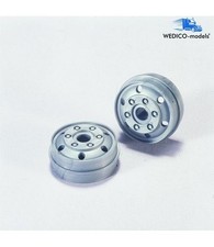 Wedico 747-W Felgen grau f. Tieflader Reifen