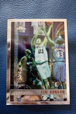 1998 Topps Chrome Tim Duncan Rookie Card #115. rookie card picture