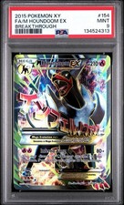 M Houndoom EX (Full Art) 154/162 Breakthrough Holo for sale online