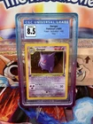 POKEMON 1999 1ST EDITION GENGAR HOLO FOSSIL CGC 8.5