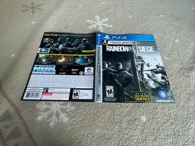 Original Cover Art Only - PS4 - Tom Clancy's Rainbow Six: Siege | eBay