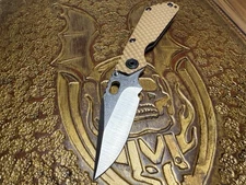 Strider Coyote Tan DGG SnG S30V Bowie Blade New From Strider!!