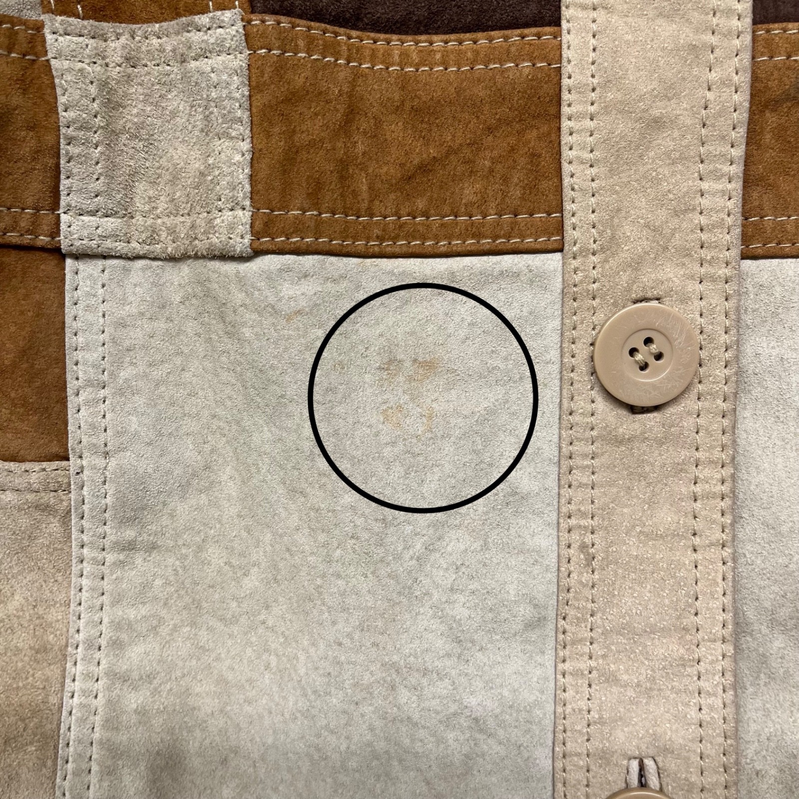 Carolina Colours Leather Patchwork Jacket Womens … - image 3