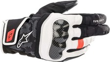 Alpinestars SMX Z Drystar Motorcycle Gloves - Black/Red/White (1231)