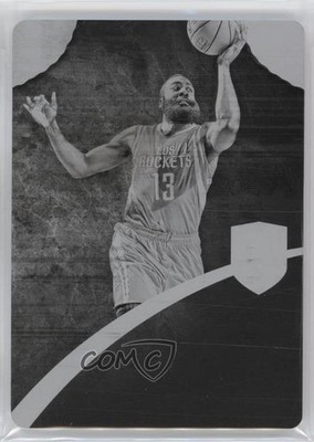 2014-15 Panini Eminence Auto Printing Plate Black 1/1 James Harden #6 0e6p