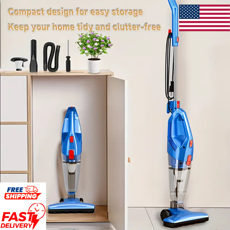Cordless Stick Vacuum 45KPa Suction 2600mAh HEPA Cleaner Pet Hair 50Min Run