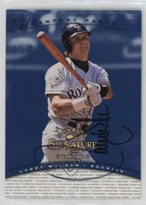 1997 Donruss Signature Series Century Marks 22/100 Larry Walker Auto HOF 6m7