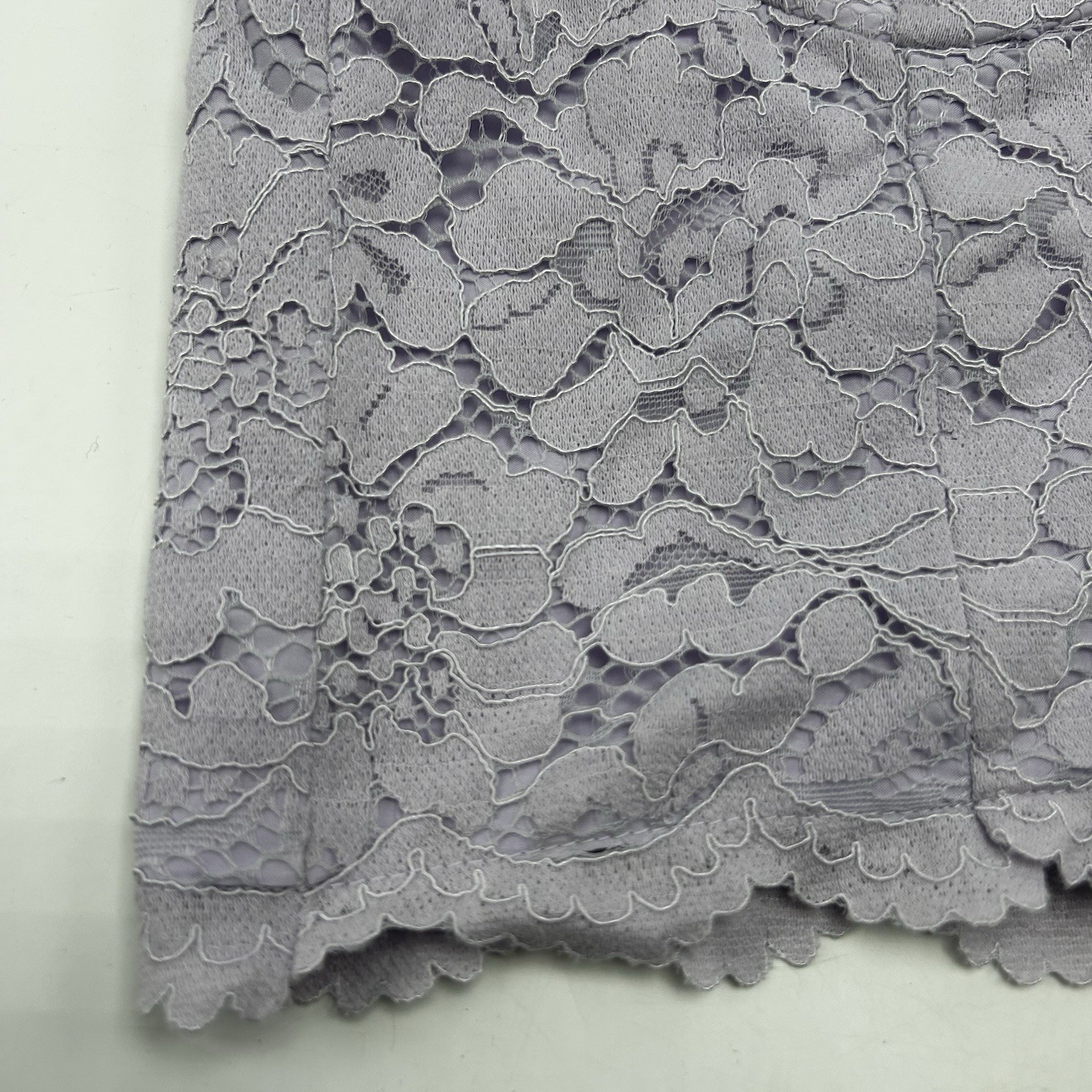 Audrey Parks Womens Top M Medium Purple Lace New Coquette Pin Up Francescas