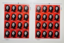 Ireland 2017 Che Guevara 2 Sheets 1A & 1B Sold Out RARE High Value Irish Stamps