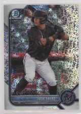 2022 Bowman Draft Chrome Sparkle Refractor Jose Salas #BDC-175 fm0