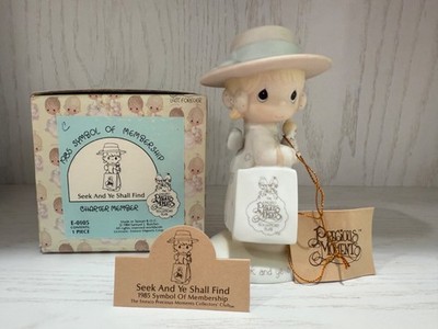 Precious Moments Figurine  ~ Seek and Ye Shall Find #E0105 with Box