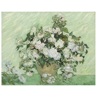 Leinwanddruck - Rosen - Vincent Van Gogh - Leinwandbild, Wanddeko