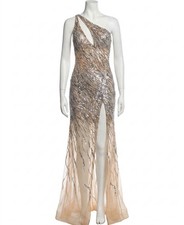 Jovani One Shoulder Sequin Prom Dress Size 2