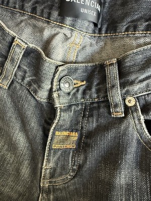 Balenciaga Relief Stitching Jeans | eBay