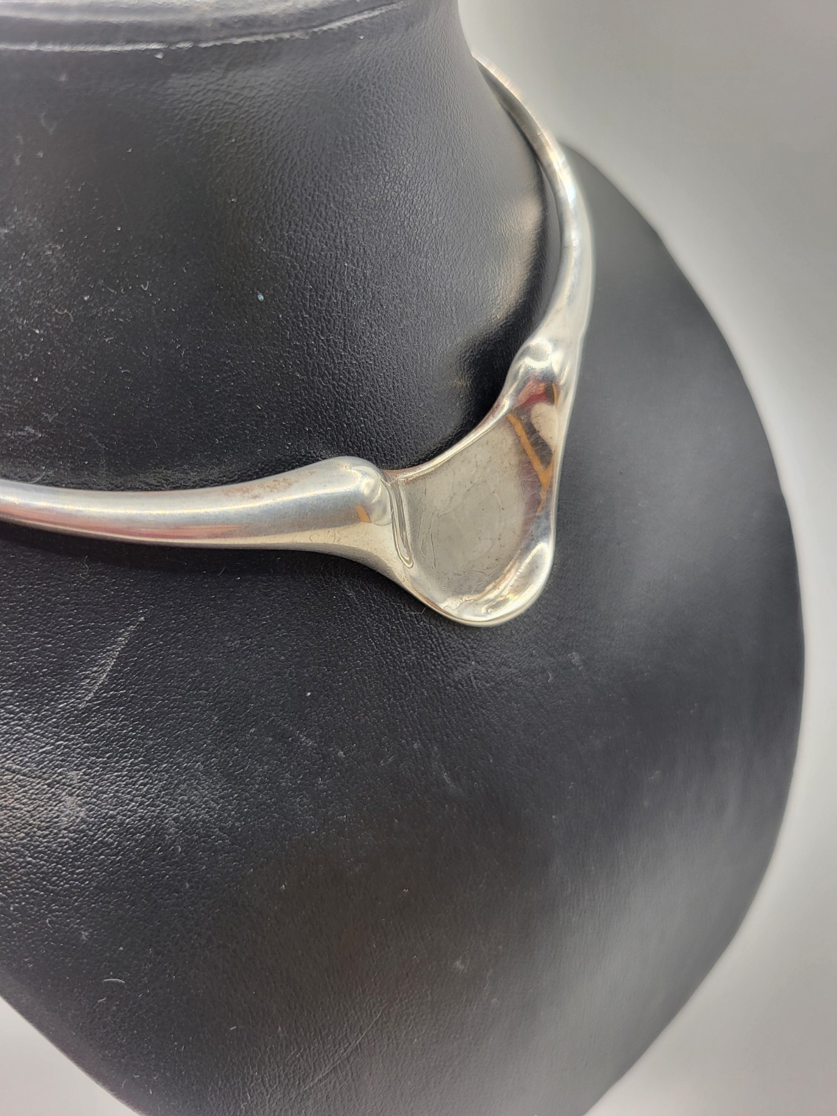 MINAS SPIRIDIS Solid Sterling Modernist Neck Ring… - image 3