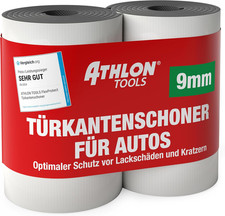 ATHLON TOOLS 2X Auto-T&uuml;rkantenschutz (9Mm) Flexprotect - Je 2 M Lang - Extra Dic