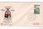 AFD6618) Australia FDC 1959 Wesley, Centenary of the State of Queensland