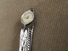 Vintage 10k Gold Filled Lady Elgin Wristwatch & GF Band Bracelet Antique READ