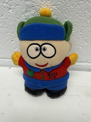 Vintage 1990er Sport Kinder Boss Kind Plüsch Bootleg South Park Kyle Stofftier
