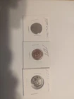 Starter  Collection  Mix Lot of  3 1935 Buffalo, 1899 V Nickel,1898 Indian Cent