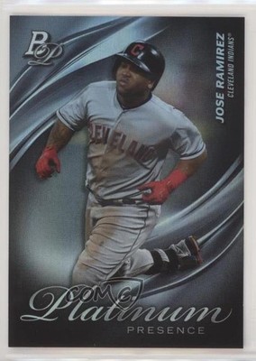 2019 Bowman Platinum Wal-Mart Platinum Presence Jose Ramirez #PP-18 w1s