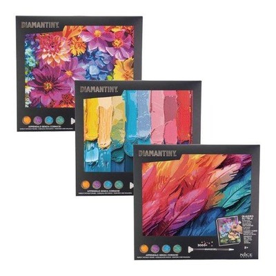 Gioco creativo DIAMANTINY Level Up Quadro mosaico 3D #6 Nice 98581 Assortito 