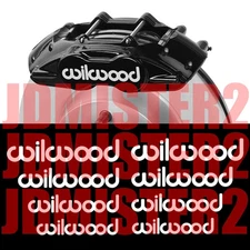 Wilwood Brake Caliper Decal Sticker Hi Temp Vinyl Decal Sticker *Fast Shipping*