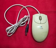 Vintage Logitech M-BJ58 Optical Mouse 830524-0000 - Tested
