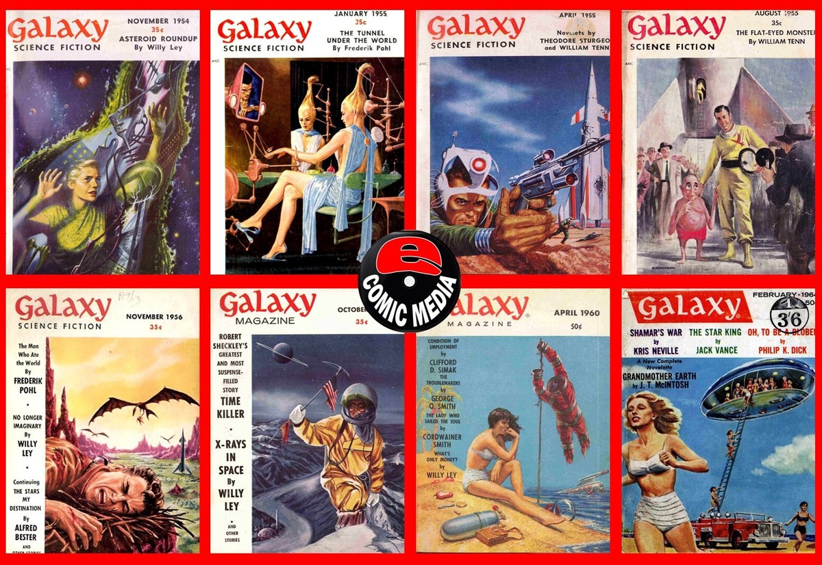 Galaxy – Pulp Magazines On PC DVD Rom (CBR Format) | eBay