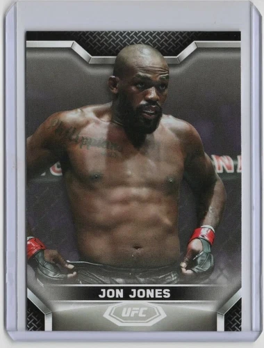 Jon Jones 2020 Topps UFC Knockout Black Final Year "Jon Bones Jones"