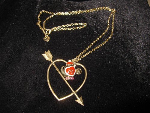 saturn pearl necklace betsey johnson