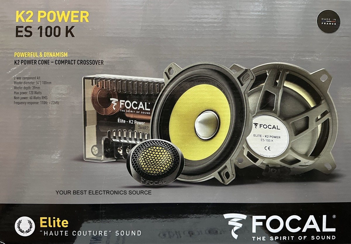 カーオーディオ FOCAL K2POWER 100KRS FOCAL 100KRS K2 POWER 100MM 4