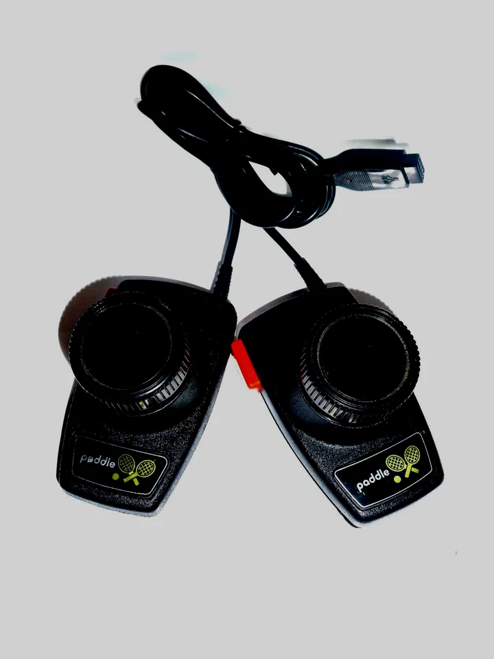 NEW ORIGINAL ATARI 2600 PADDLE CONTROLLERS VINTAGE ATARI BRAND NEW UNUSED - Image 4 of 4