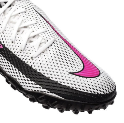 Nike Mens React Phantom GT Pro CK8468-160 White Pink Soccer Shoes