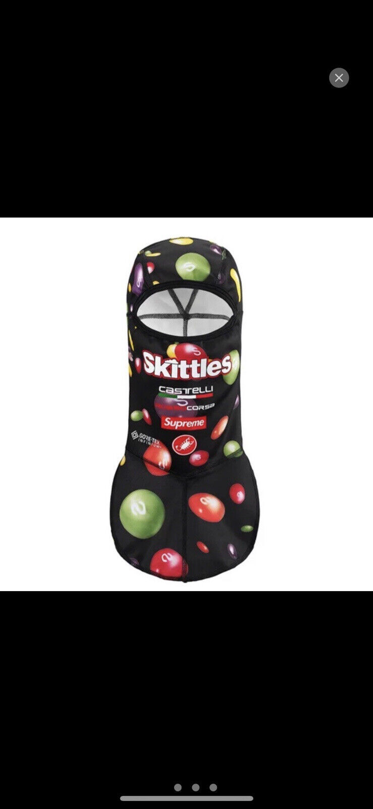 Supreme Skittles Castelli Balaclava "Redスポーツ/アウトドア