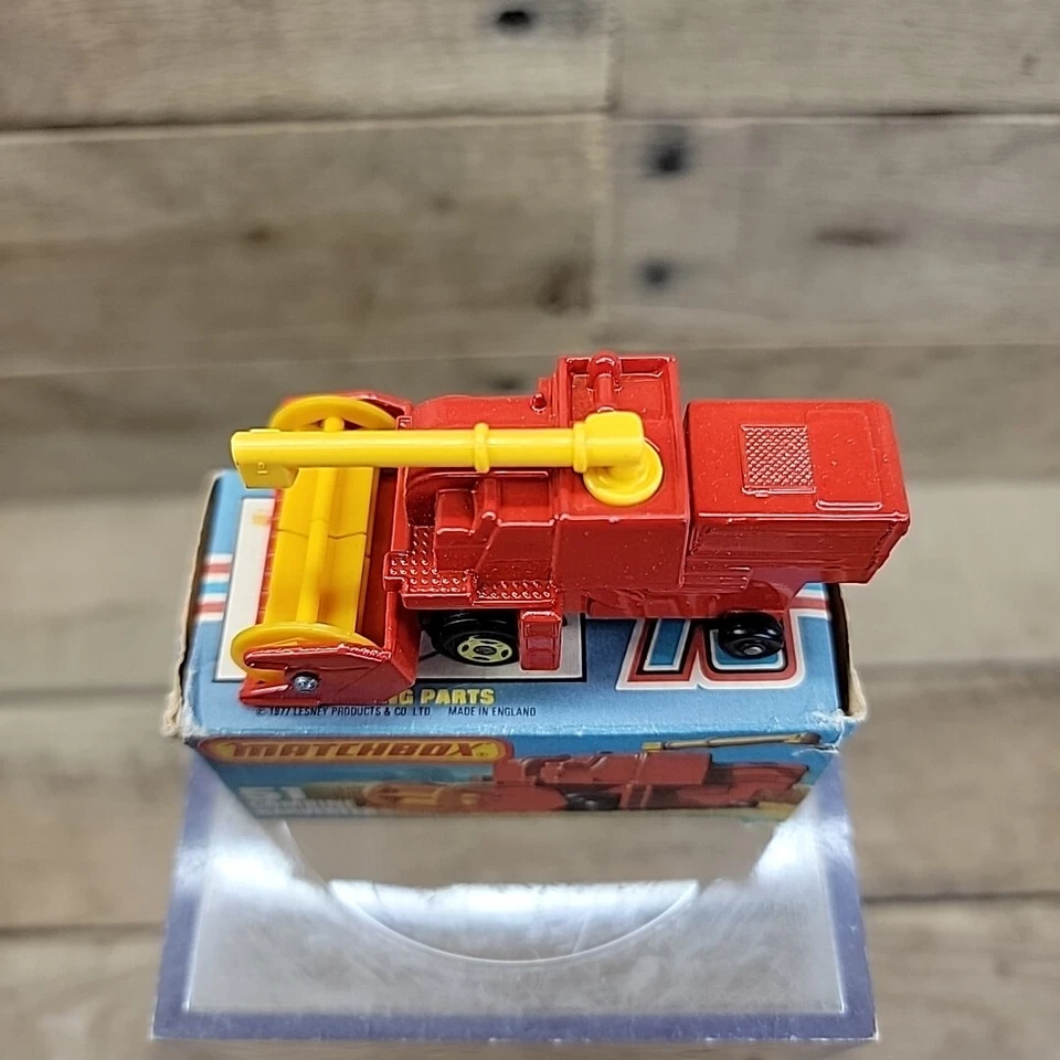 1977 - 1982 火柴盒编号 51 组合收割机带精美盒火柴盒 75 — 第 2/4 张图片