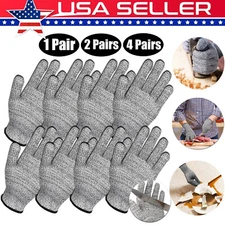 Cut Resistant Gloves Food Grade Level 5 Protection Safety Kitchen Cuts Gloves