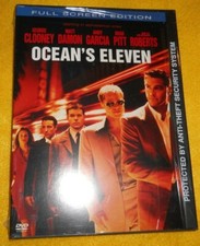  NEW DVD  Oceans Eleven  117 min  Full Screen Edition  
