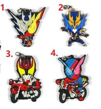 Masked Kamen Rider Build Kiva Cross-Z Rubber Strap Charm Keychain Keyring Gift
