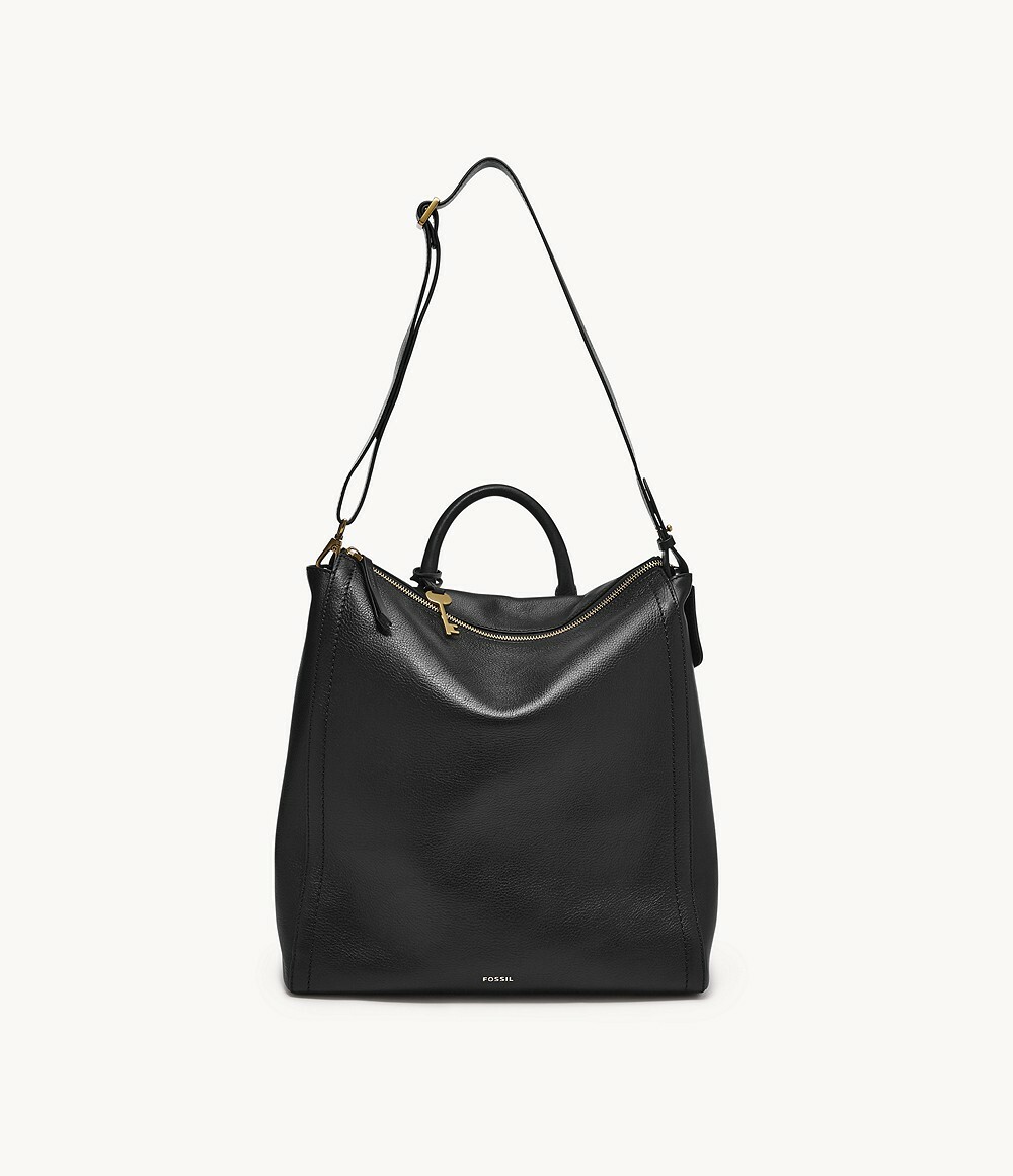 Fossil Parker Convertible Backpack Black Pebble Leather ZB1515001 EUC! $238 Fossil Parker Convertible Backpack Black ZB1515001 | eBay main image 4