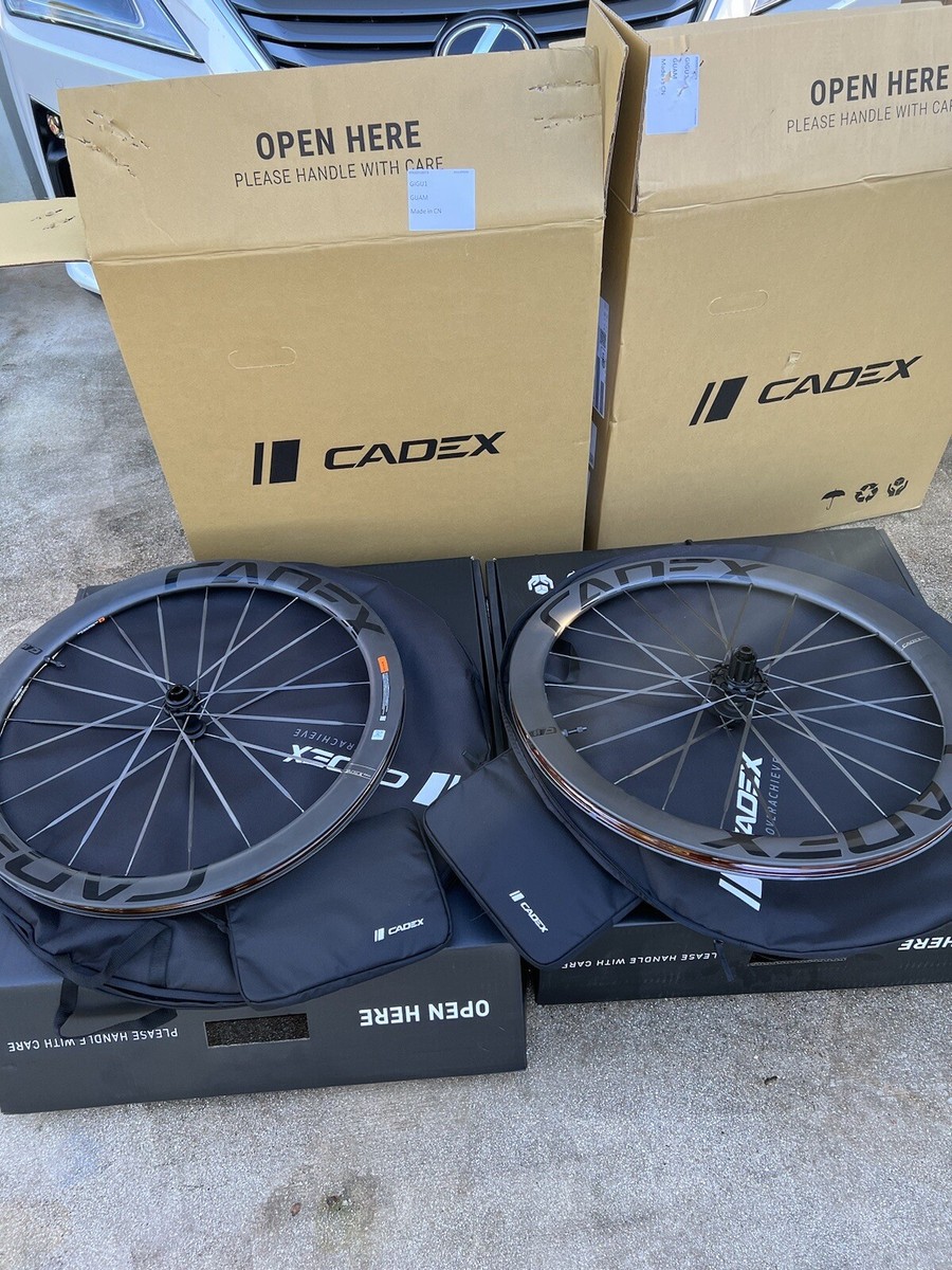 Cadex 50 Ultralight Disc brake Wheelset Ceramic Bearing hubs
