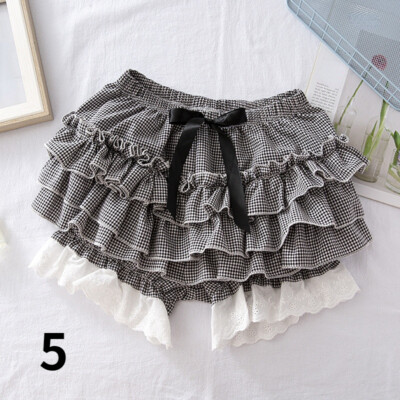 Women Lolita Girls Bloomer Shorts Briefs Layer Canteen Canteen